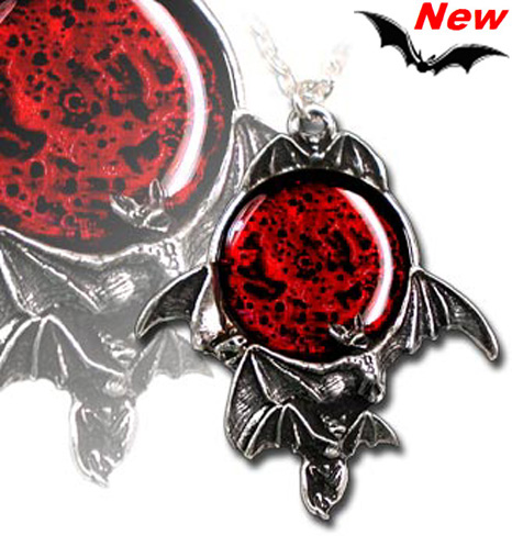 Blood Moon Pendant, by Alchemy Gothic